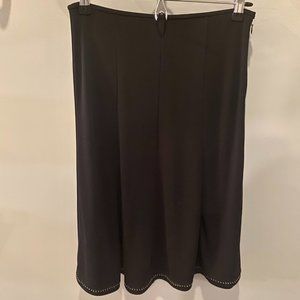 *NOT FOR SALE/SOLD* Tahari A-Line Skirt (Sz XS) Black